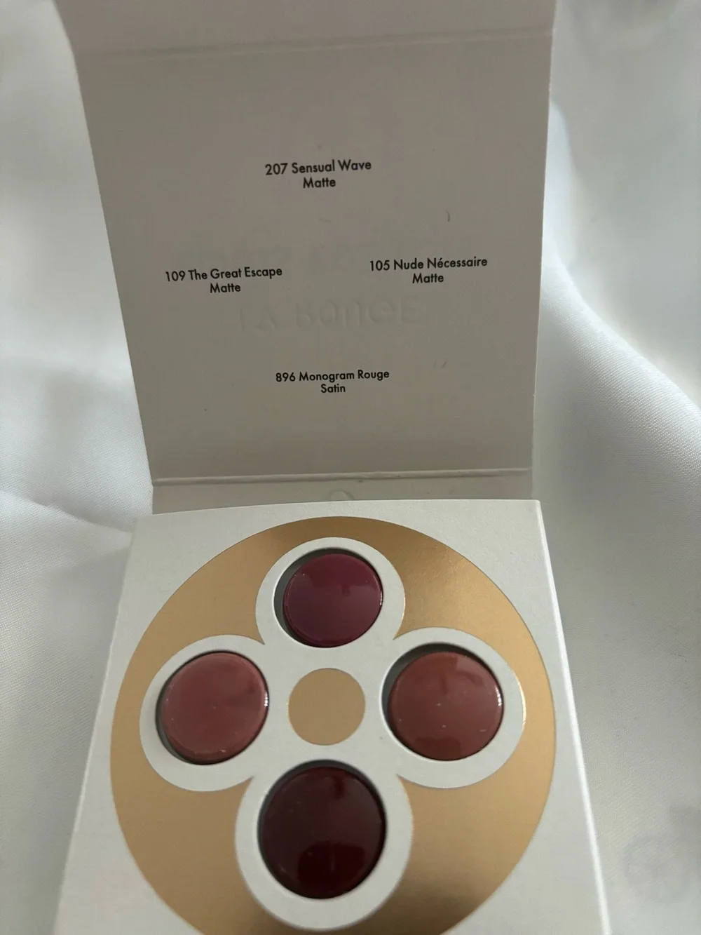 LV sample lipstick